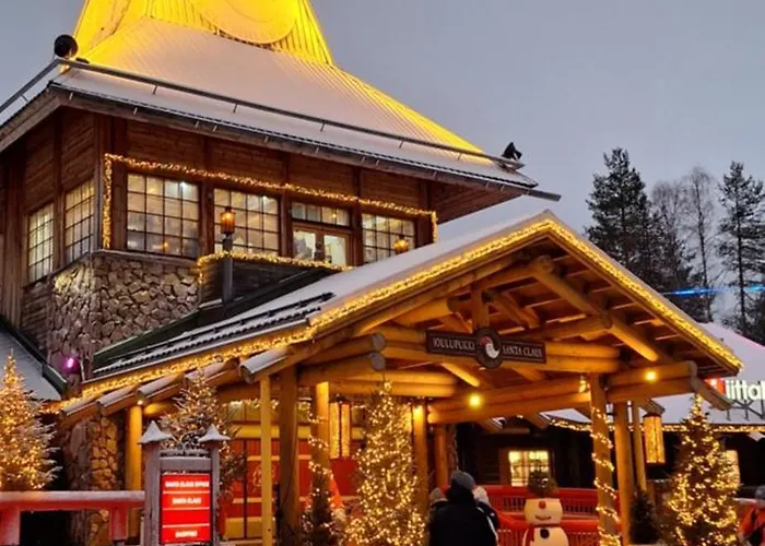 Santa's Neighbor In Rovaniemi