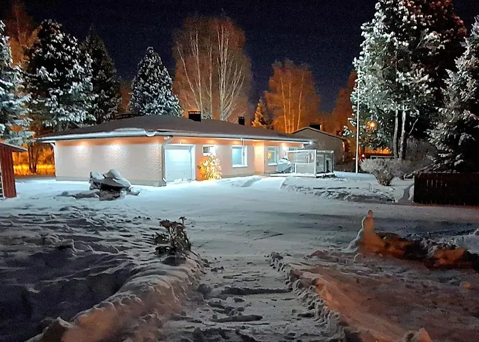 Santa's Neighbor In Villa Rovaniemi